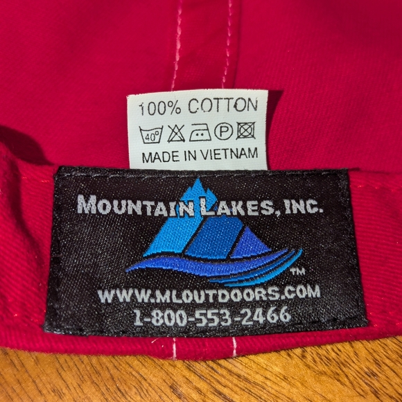 Ruger Firearm Cap Hat Red Gray Embroidered Logo Adjustable - Picture 7 of 9